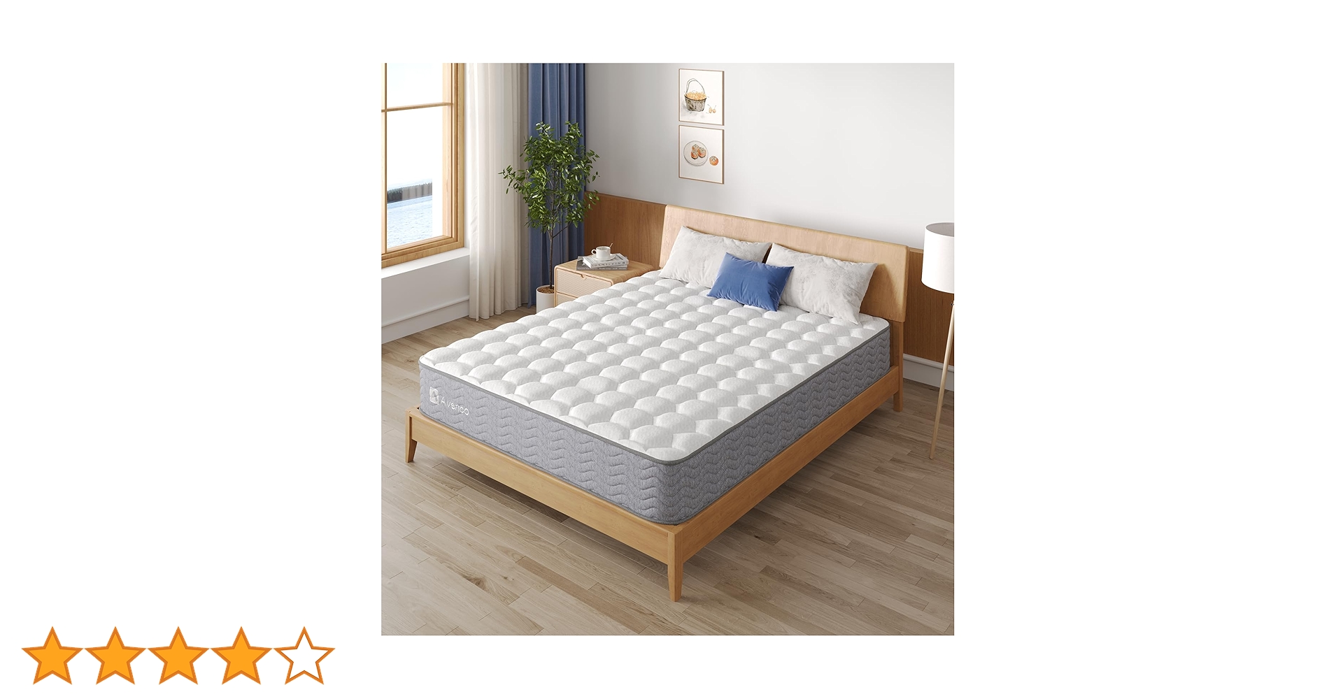 Avenco セミ ダブルマットレス 20cm 522コイル Amazon.co.jp: Avenco 硬め マットレス セミダブル 極厚20cm 高